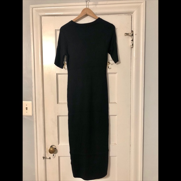 J Crew Ribbed Knit Midi Dress Nwt 